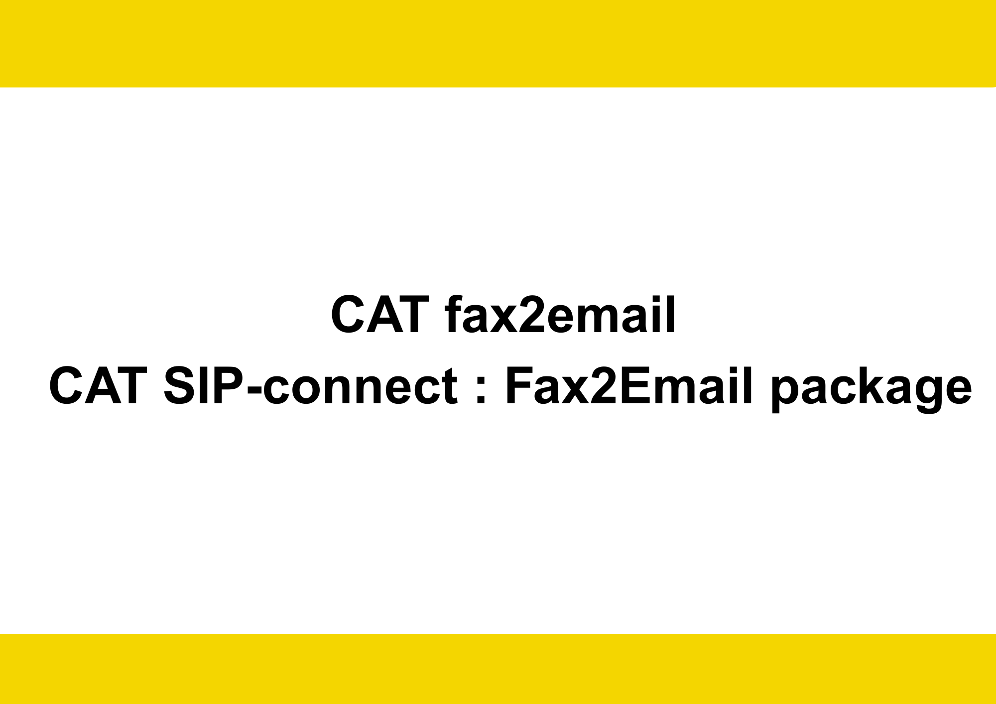 FAX2Email - 1