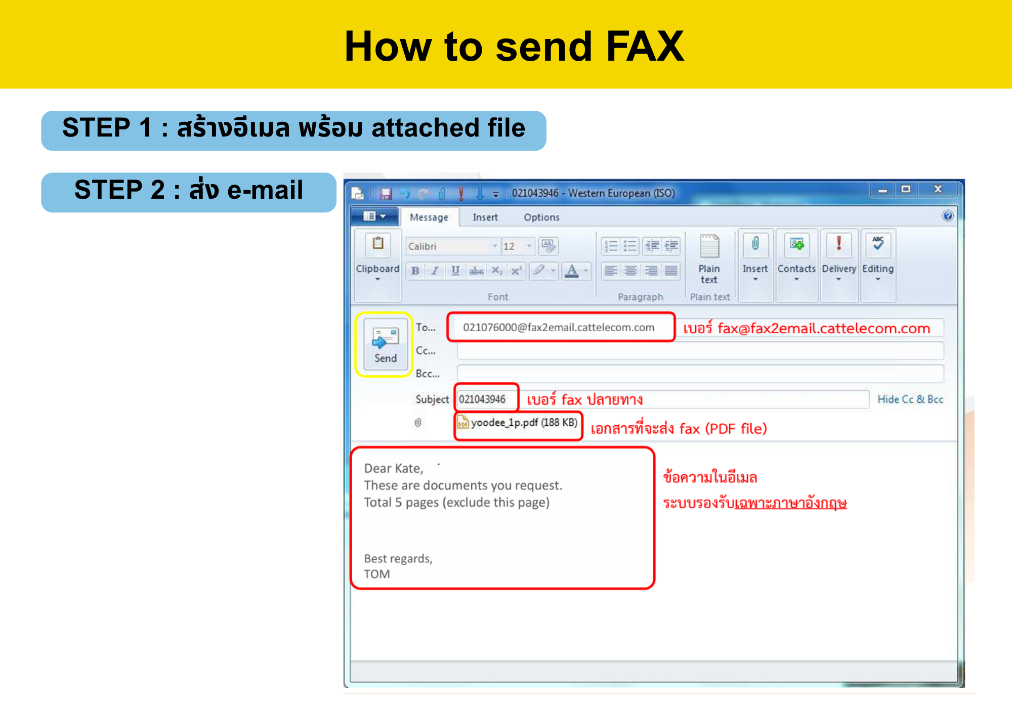 FAX2Email - 8